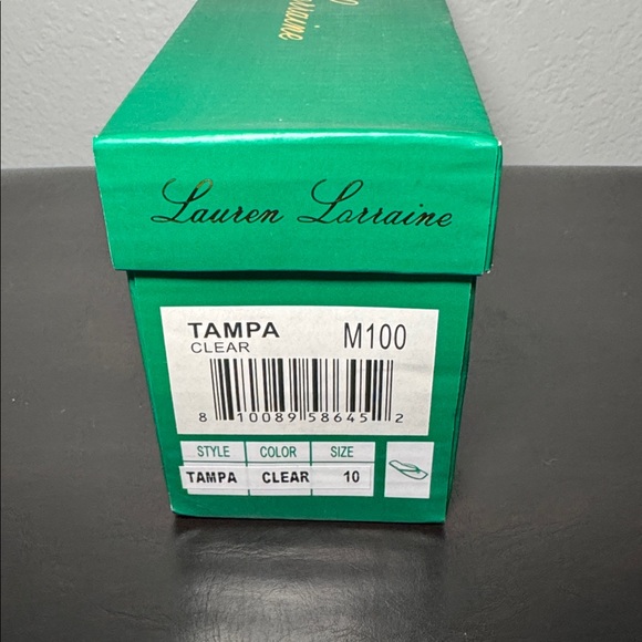 Lauren Lorraine Silver Rhinestone Flip Flops - Picture 8 of 8